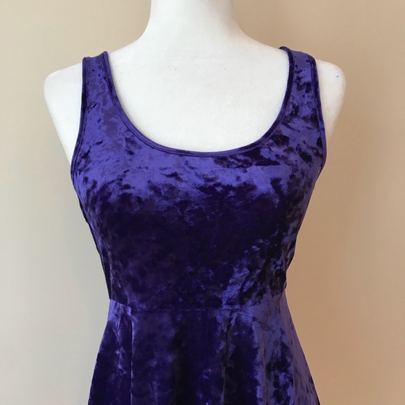 COPY - PACSUN Nollie crushed velvet babydoll dress - Picture 4 of 8